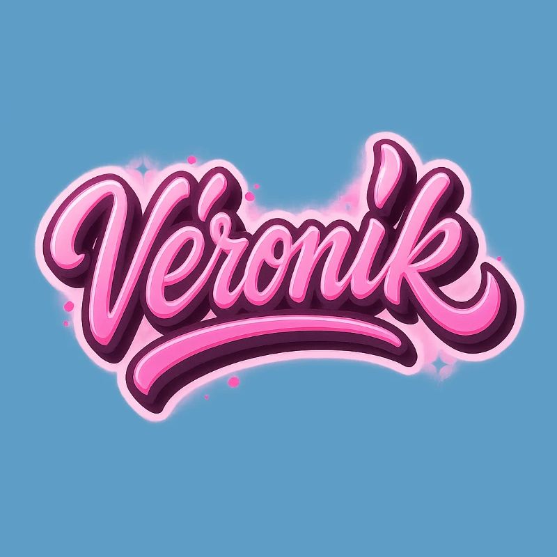 Veronik Graffiti name, ideal gift on t-shi