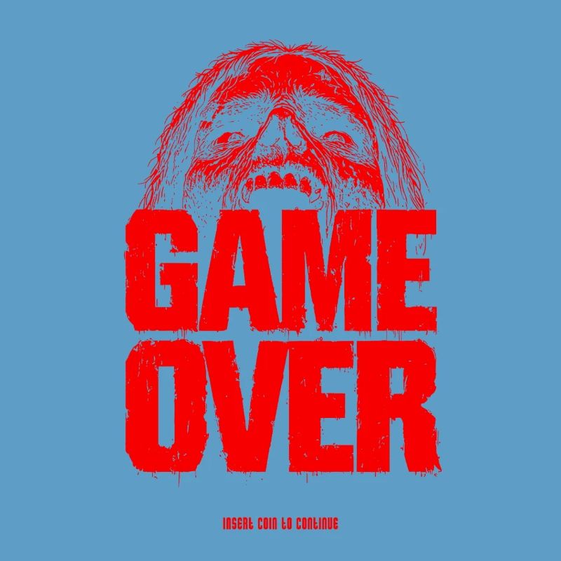 Game Over Rétro Pixel