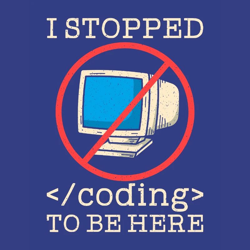 Programmer en train de coder drôle