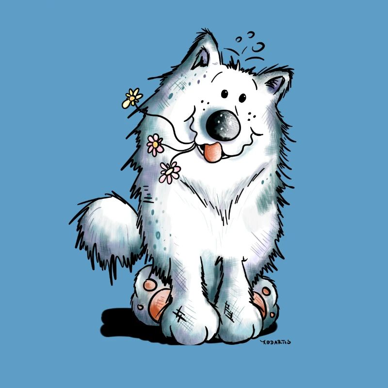 Knuffiger Samojede