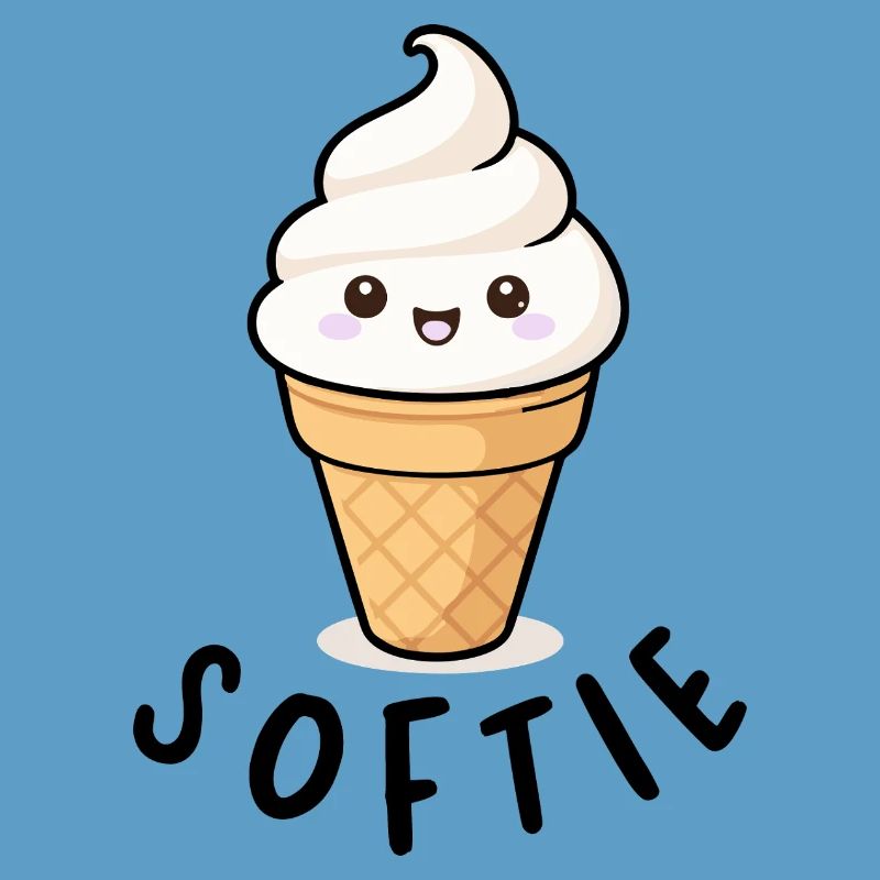 Softie Softeis Lover Eiscreme Icon Geschenk