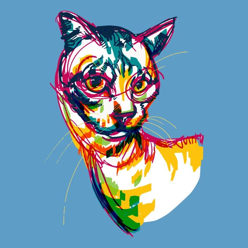 Neonkatze