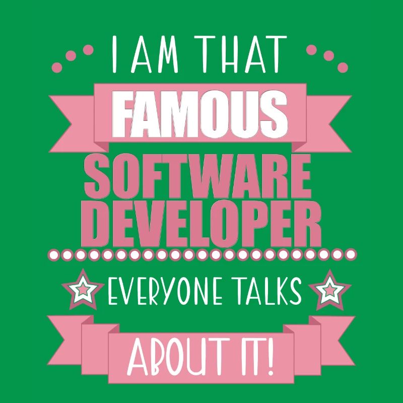 Software Developer Profession Ladies Gift