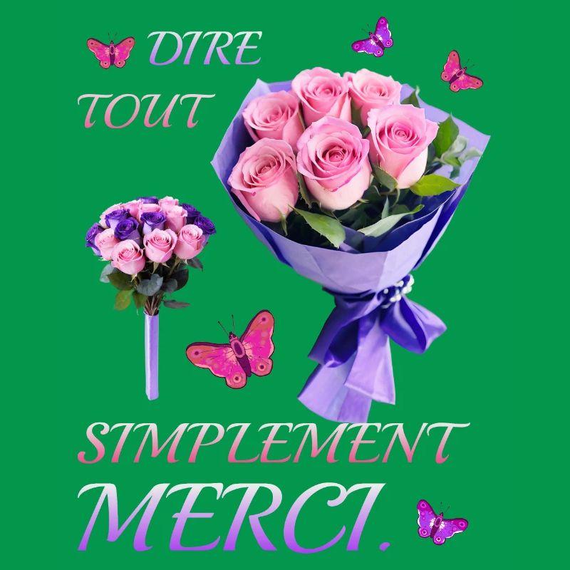 Dites simplement merci.