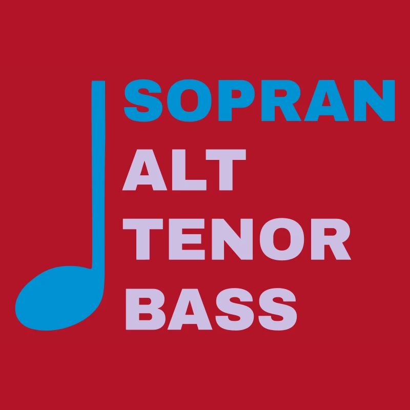 SATB mit Note - Sopran