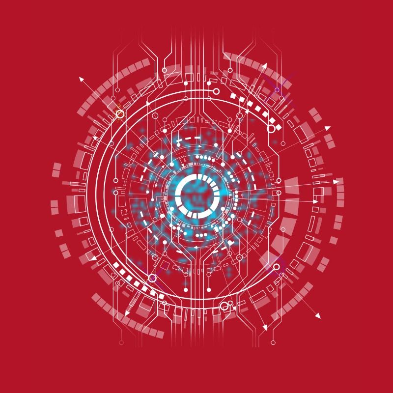 computer Space cpu pc Nerd Circuit Board Warp geek ai ki