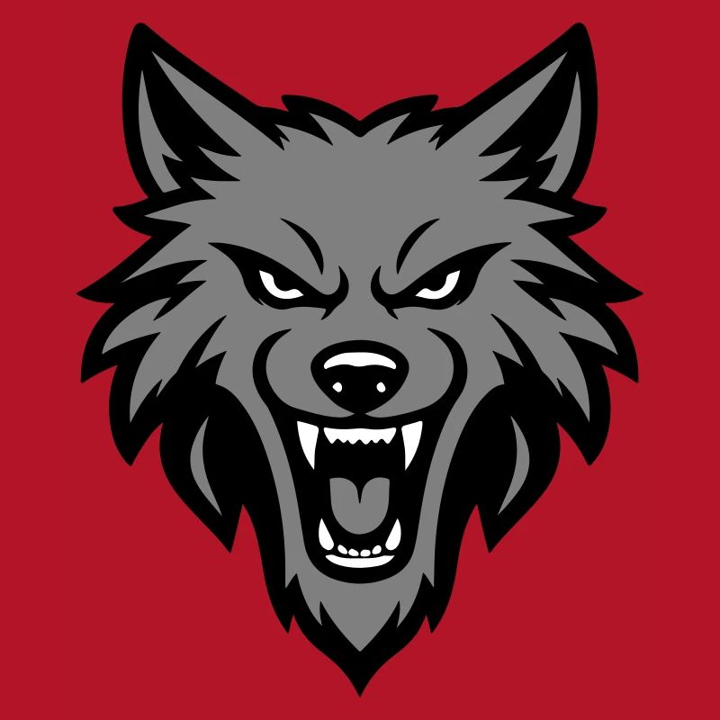 Wolf Kopf Logo