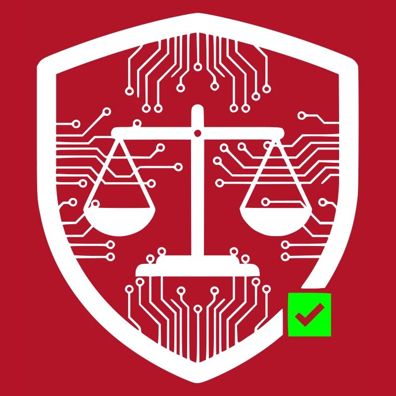 Cyber Security Shield Libra Tech Vector