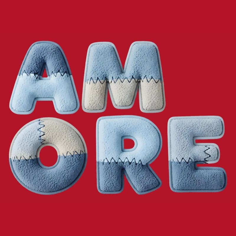 Patchwork Amore romantic gift for partner