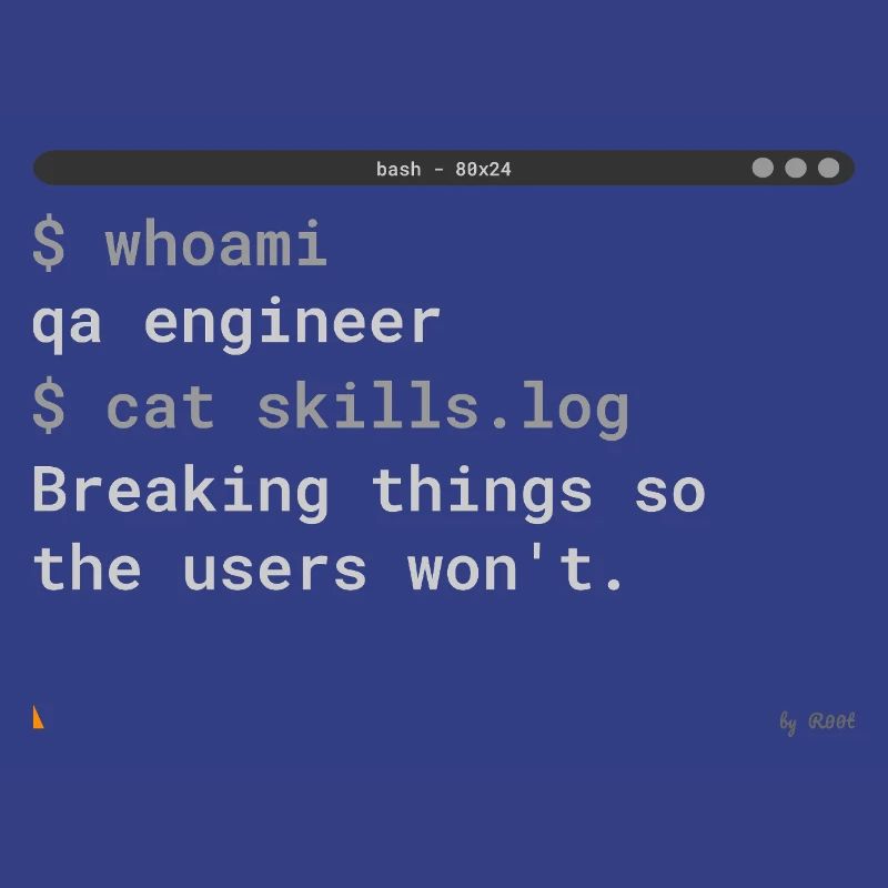 QA Engineer Terminal Design - IT Gift