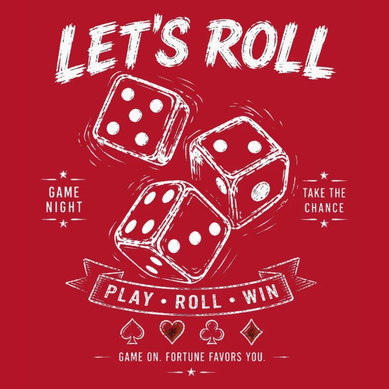 Let's Roll Dice – Spieleabend Geschenkidee
