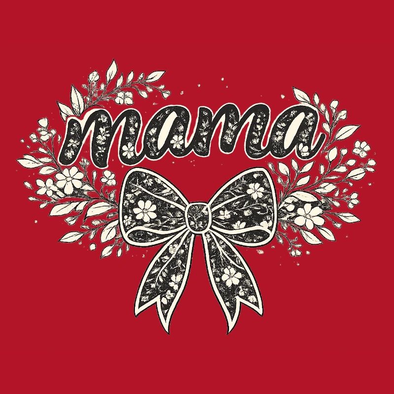 Mama-Geschenk: Retro-Mama-Visualisierung