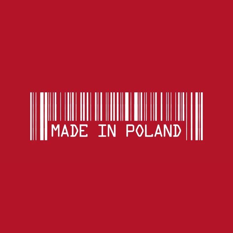 Fabriqué en Pologne - Pologne - Pologne - Code-barres - Dash