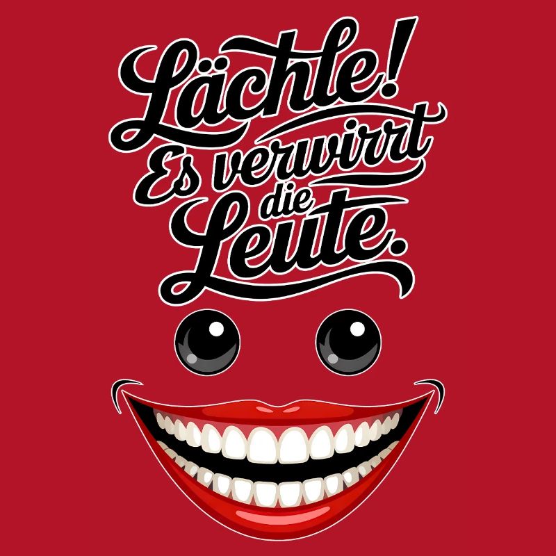 Immer lächeln