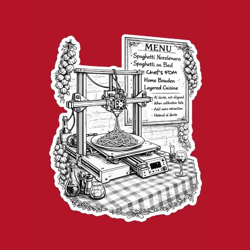Spaghetti-3D-Drucker