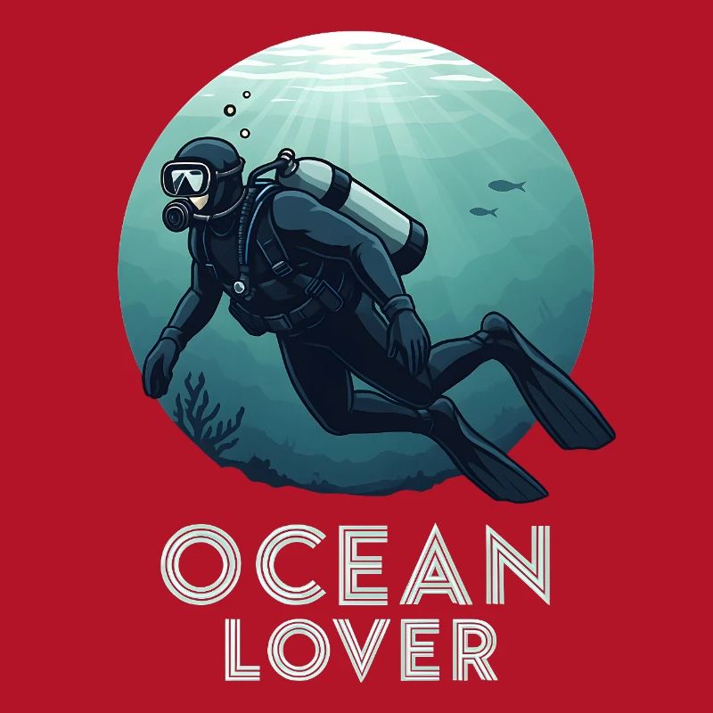 Plongeur Ocean Lover Underwater pour les amis plongeurs