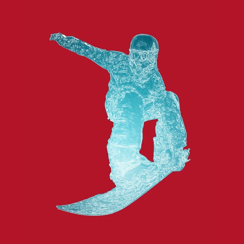 Eis Snowboarder