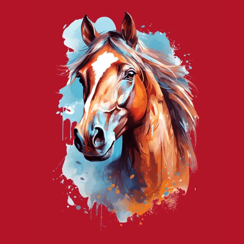 Conception du cheval Aqaurell
