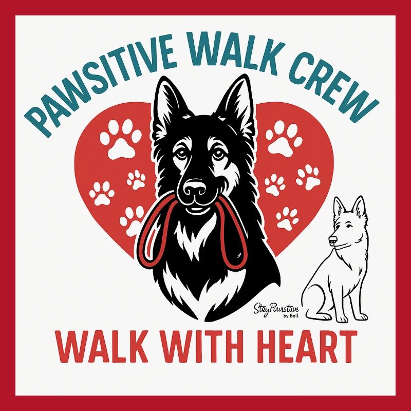 Pawsitive Walk Crew Heart Paws