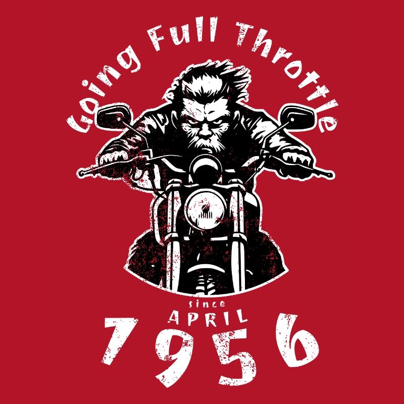 70. Geburtstag Going Full Throttle Since 04/1956