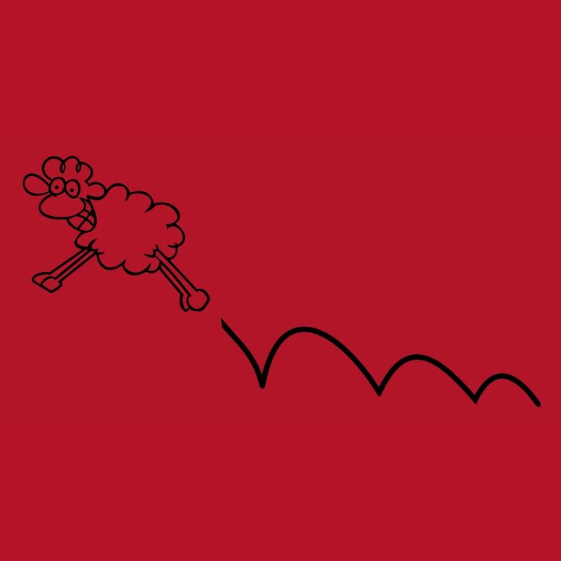 bouncing sheep