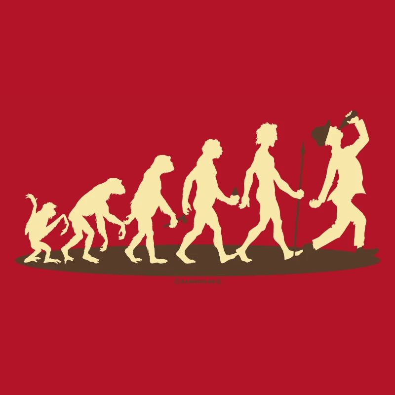 FUN - Evolution Bayer Bier - Geschenk - Bestseller