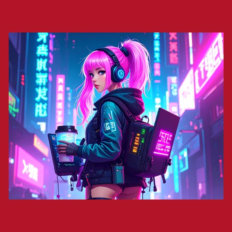 Cyber DJ Coder – Beats, Bytes & Blinks