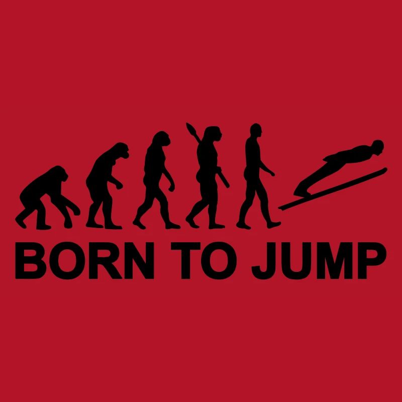Evolution Ski-jumping