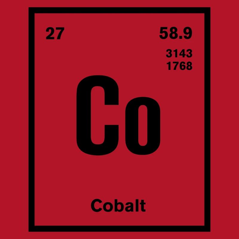Cobalt Element im Periodensystem