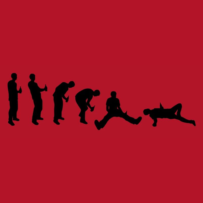 Drunk evolution