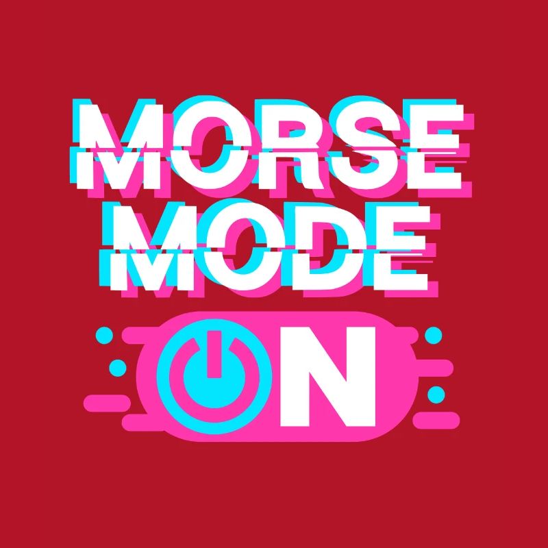 Morsecode, Morse, code Morse activé