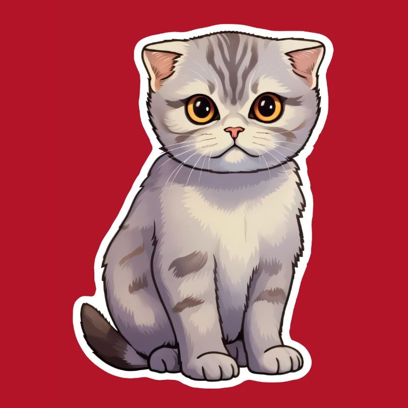 Scottish Fold Katze süß