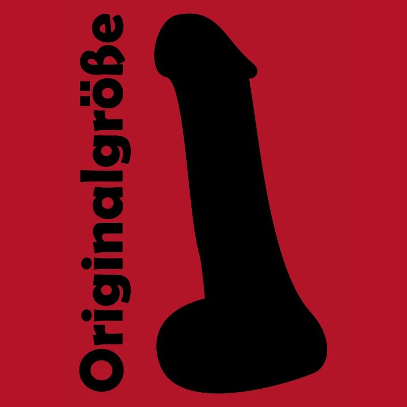 Penis Originalgröße