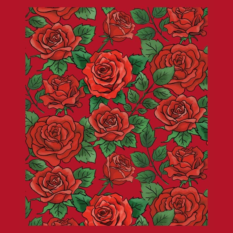 Motif Roses