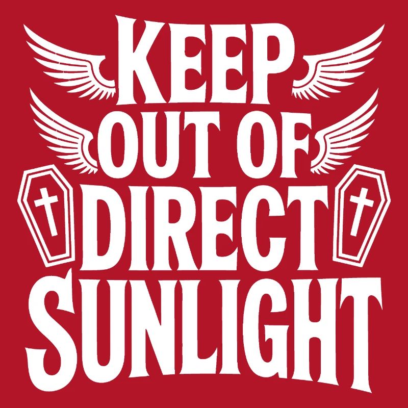 Keep out of direct sunlight! Vampire Goth Emo