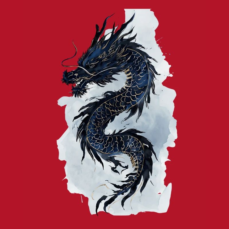 Cadeau de la mythologie de la Chine du dragon