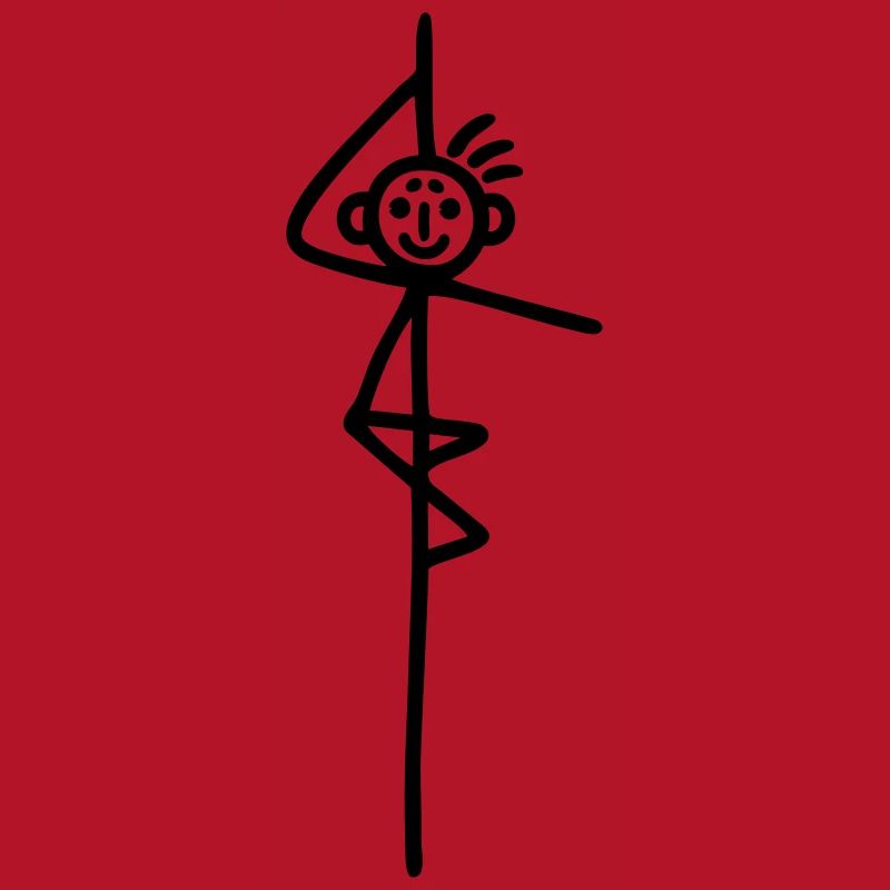 Strichmännchen Pole Dance