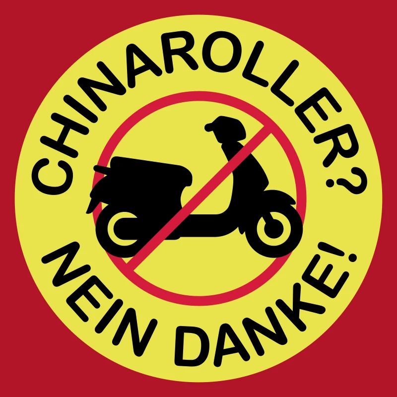 Chinaroller? Nein Danke! (3-farbig)