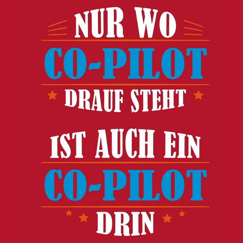 Co-Pilot Beruf Geschenk