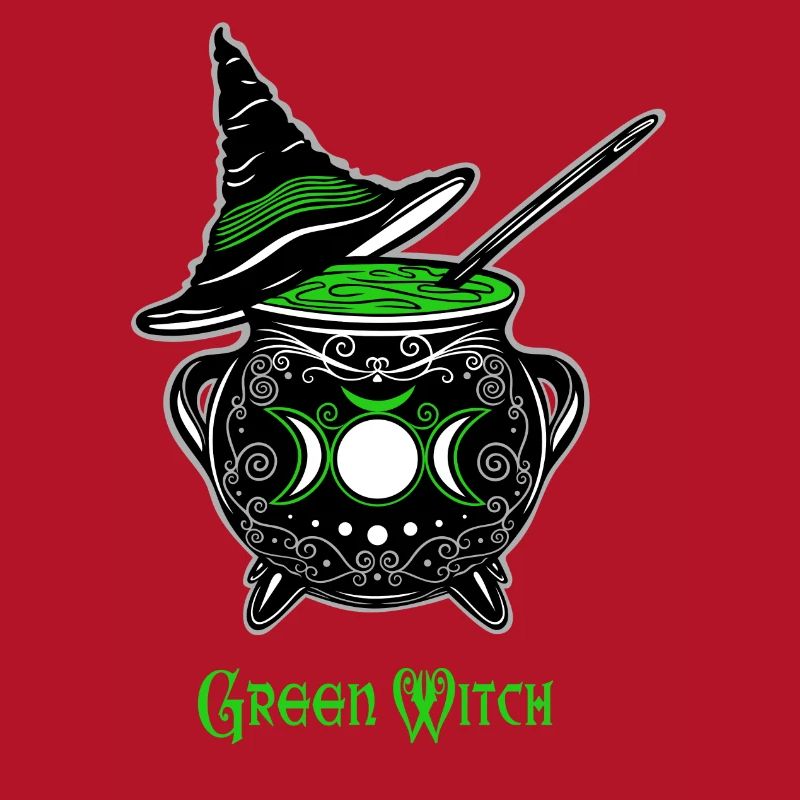 Chaudron Sorcière Vert Chaudron de Sorcière