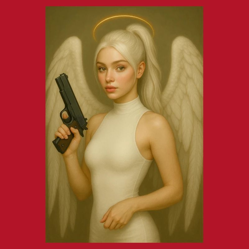 Engel mit Waffe 