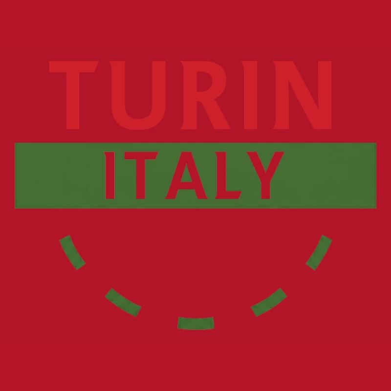 Turn Italy Emblem Tee Artwork