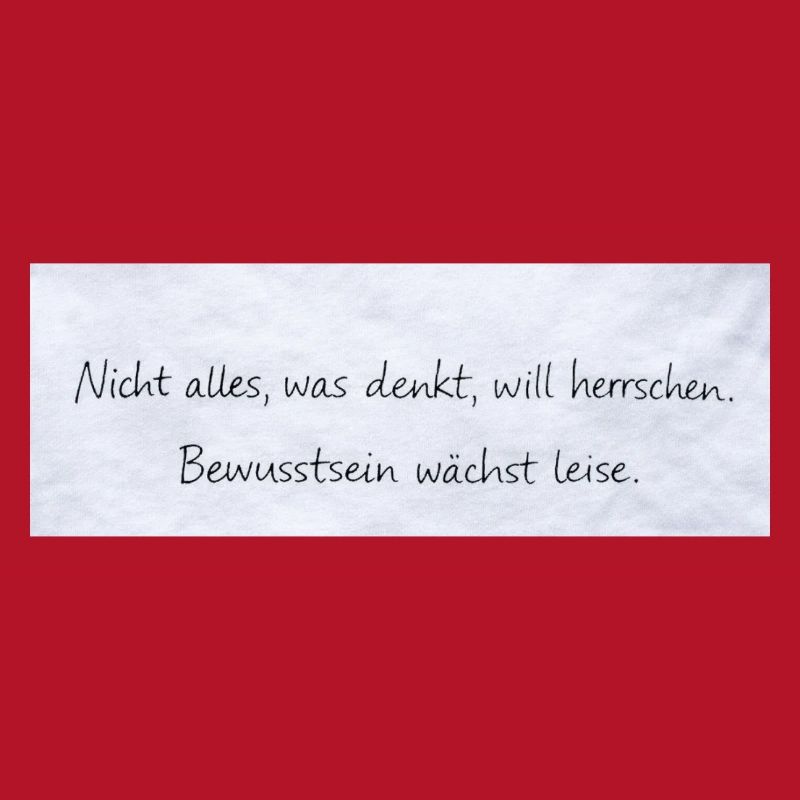 Bewusstsein Wächst Leise Zitat