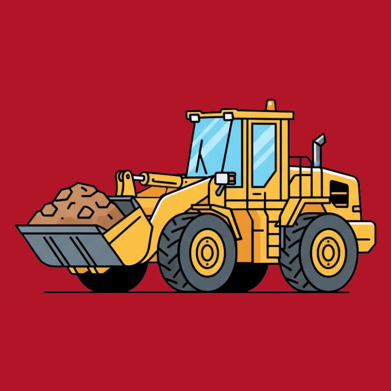 Wheel loader construction machine