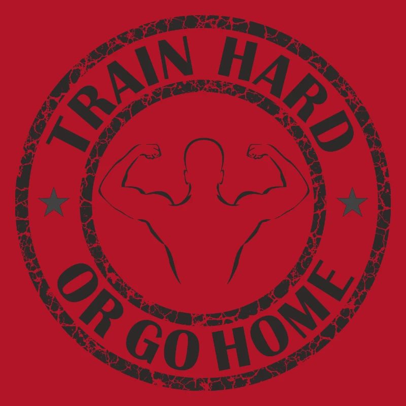 Trainiere hart oder geh nach Hause