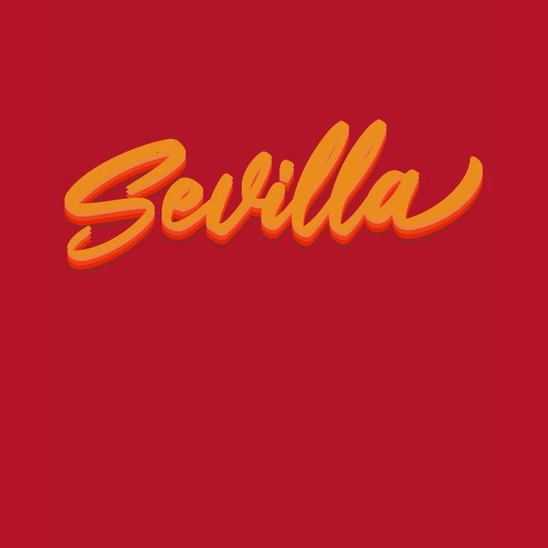 Sevilla Gradient Script Logo