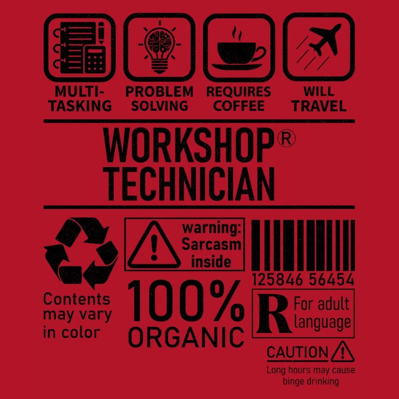 Workshop Technician multi tasking problem solving