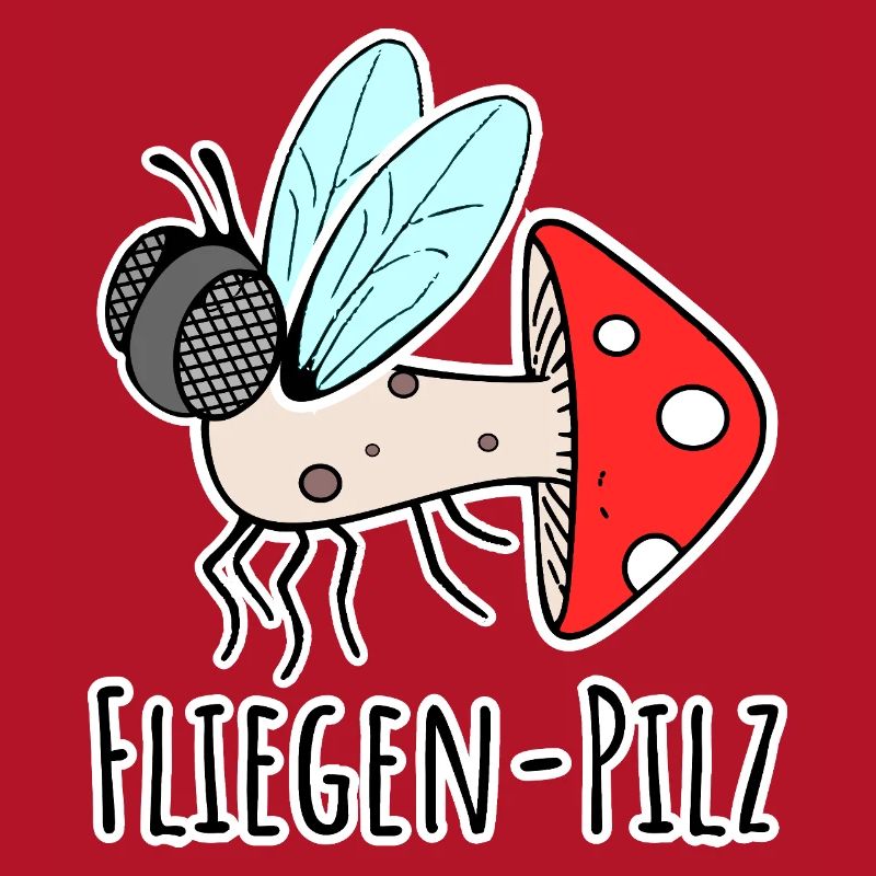 Fly agaric - half fly, half mushroom