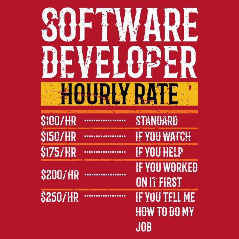 Software Developer Hourly Rate Software Developer