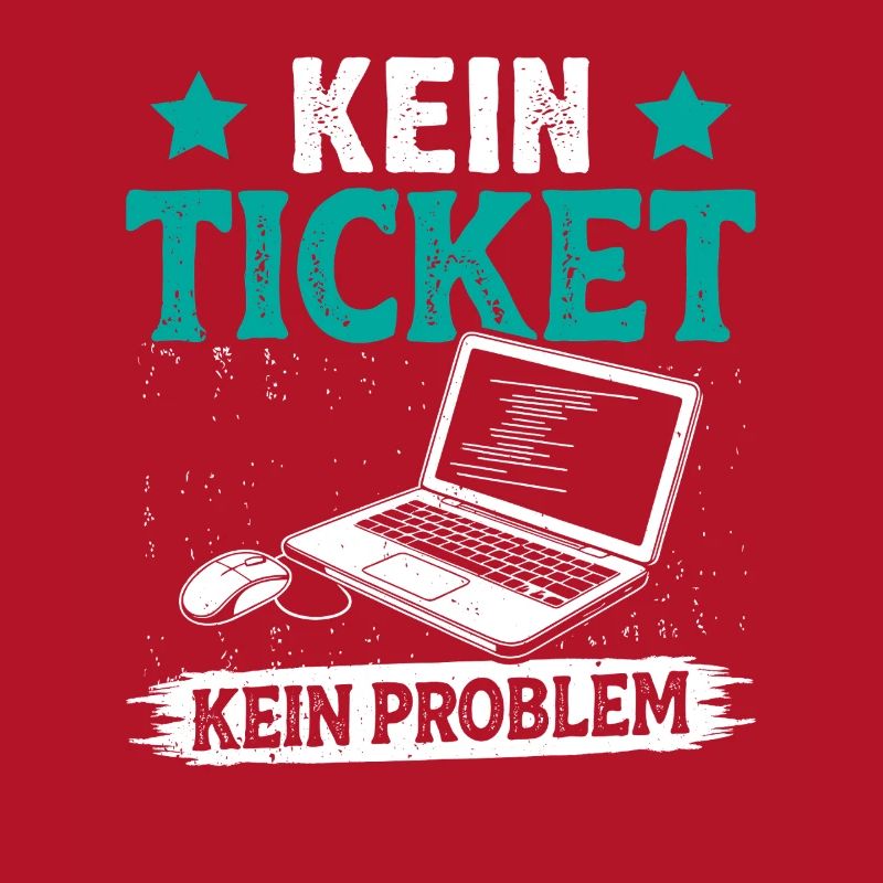Ordinateur de nerd PAS DE TICKET PAS DE PROBLÈME DRÔLE